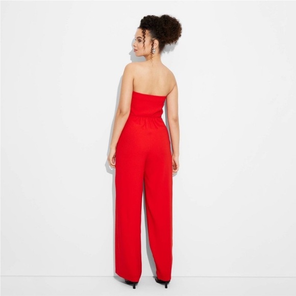 Women's Wide Leg Tube Jumpsuit - Wild
Fable™ Red new 🆕 - Picture 2 of 6